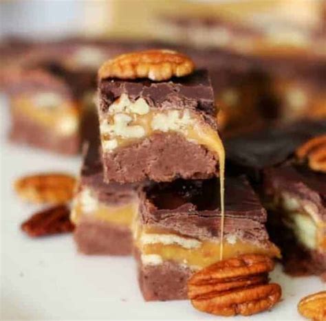 salted-chocolate-caramel-pecan-turtle-fudge image