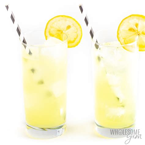 healthy-sugar-free-lemonade-recipe-3-ingredients image