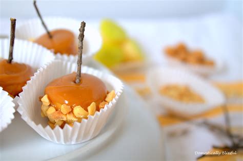 mini-caramel-apples-domestically-blissful image