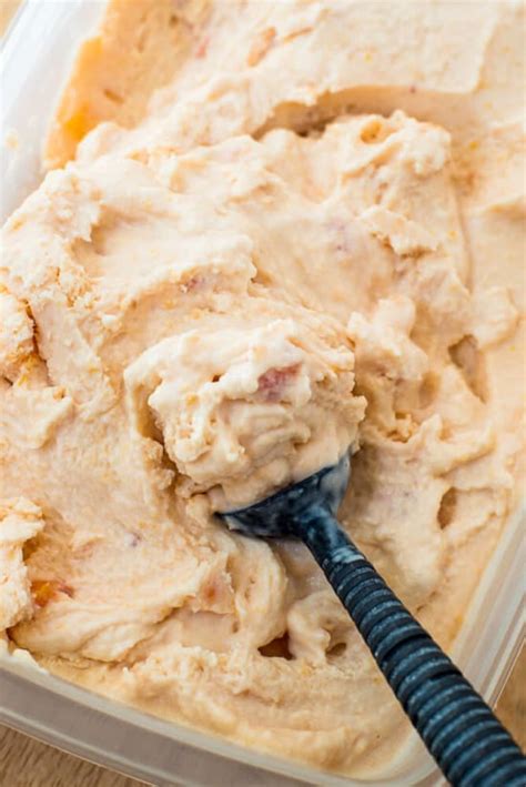 fresh-peach-frozen-yogurt-recipe-valeries-kitchen image