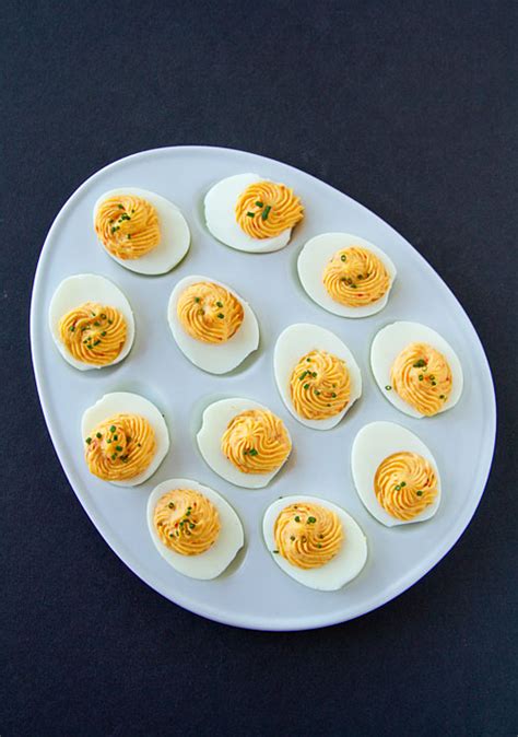 devilish-sweet-spicy-deviled-eggs-recipe-la-fuji image