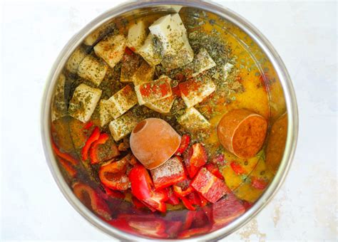 pour-and-cook-peach-paneer-curry-instant-pot-and image
