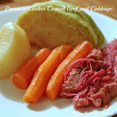 pressure-cooker-corned-beef-with-cabbage-carrots image