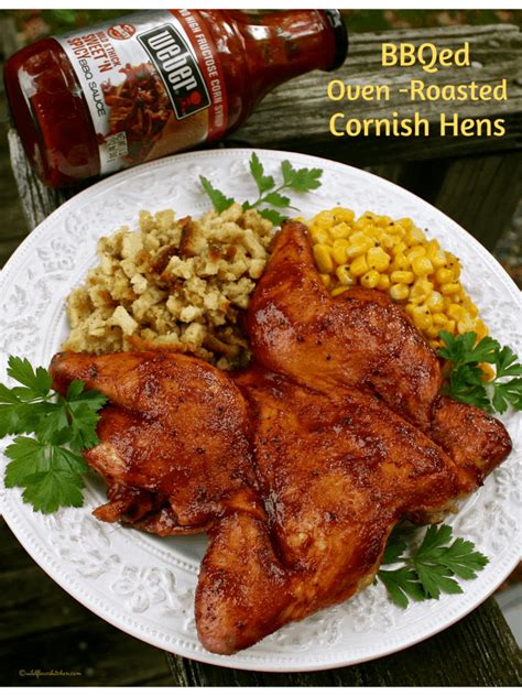 barbecued-oven-roasted-split-cornish-hens image