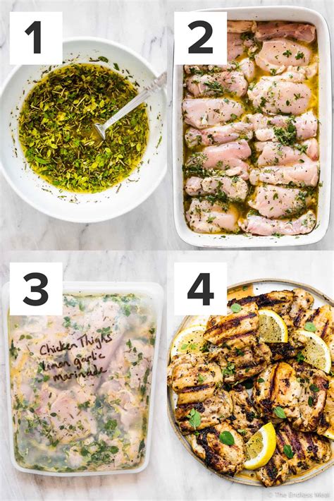 lemon-garlic-chicken-marinade-the-endless-meal image