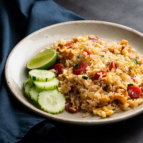 chinese-sausage-and-egg-fried-rice-marions-kitchen image