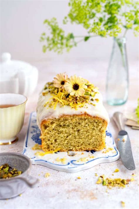 lemon-courgette-cake-with-cream-cheese-glaze image