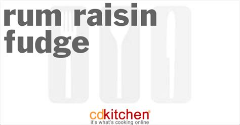 rum-raisin-fudge-recipe-cdkitchencom image