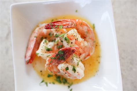 butter-poached-shrimp-sam-the-cooking-guy image