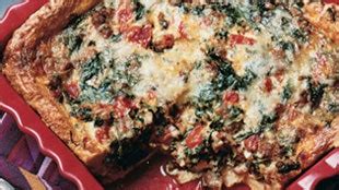 sausage-roasted-red-pepper-and-spinach-torta-rustica image