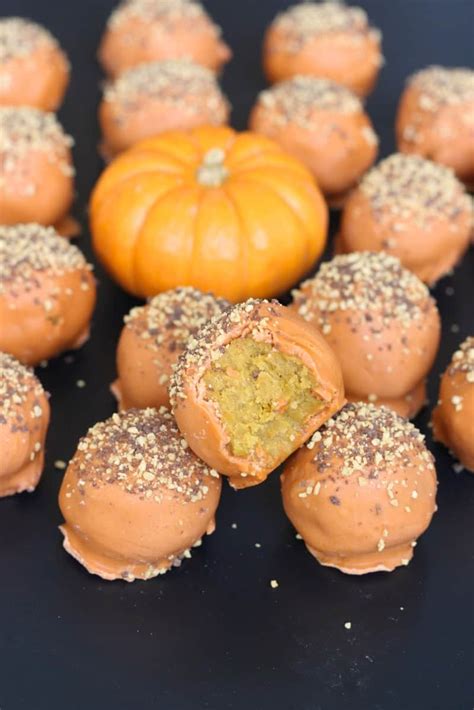 pumpkin-spice-cake-balls-the-bakermama image