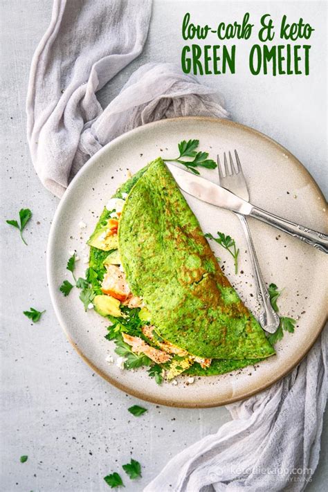 easy-low-carb-green-omelet-ketodiet-blog image