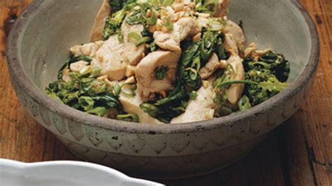spicy-stir-fried-chicken-and-greens-with-peanuts-bon image