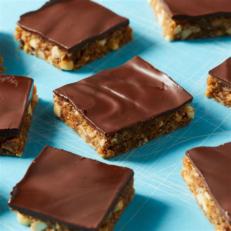 chocolate-peanut-butter-energy-bars-eatingwell image
