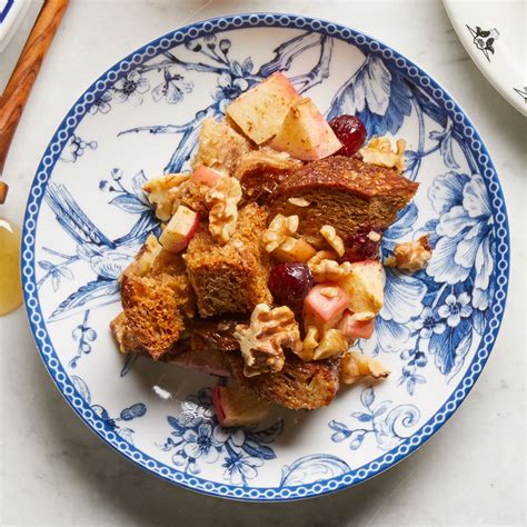 apple-cranberry-overnight-french-toast-recipe-eatingwell image
