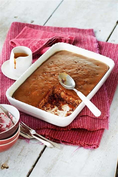 sticky-toffee-pudding-with-caramel-sauce-delicious image