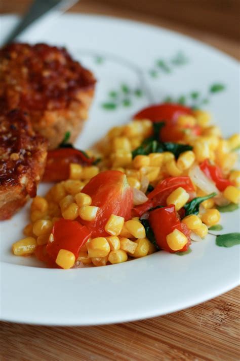 easy-side-dish-corn-tomato-and-basil-saute image