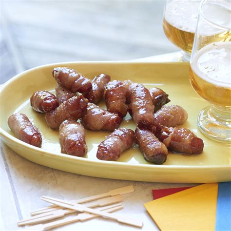bacon-wrapped-smokies-with-brown-sugar-butter image