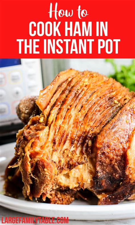 how-to-cook-ham-in-the-instant-pot-large image