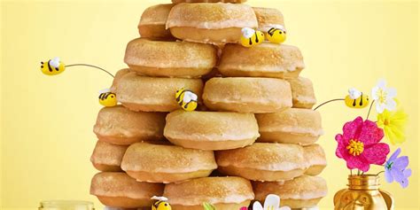 best-glazed-honey-doughnut-beehive image