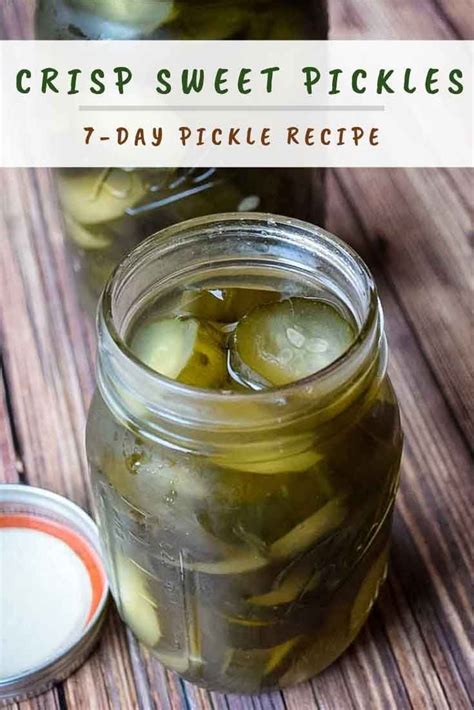 crisp-sweet-pickle-recipe-7-day-pickles-honeybunch image