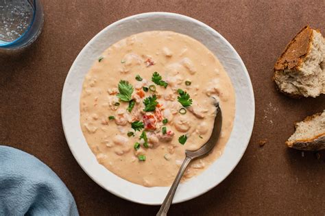 crab-and-shrimp-seafood-bisque-recipe-the-spruce image