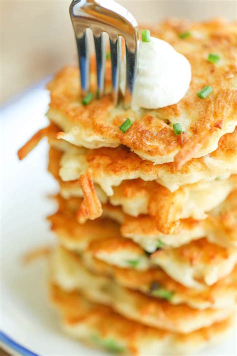 easy-potato-pancakes-damn-delicious image