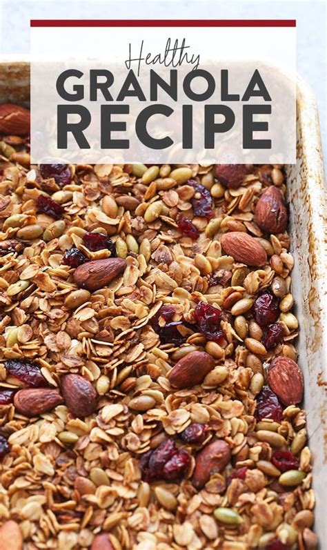 simple-granola-recipe-high-fiberlow-sugar-fit-foodie image