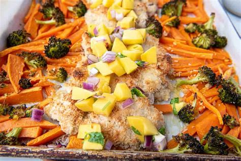 sheet-pan-coconut-chicken-paleo-whole30-aip image