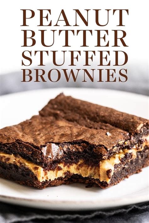 peanut-butter-stuffed-brownies image