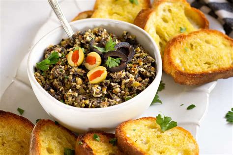 easy-olive-tapenade-recipe-midwest-foodie image