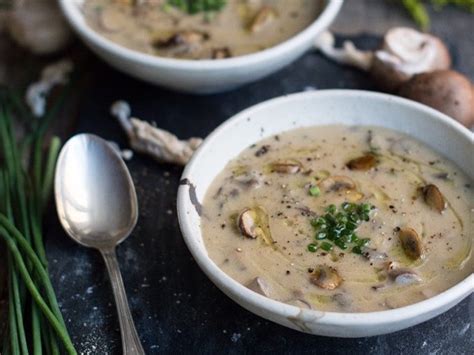 rich-and-velvety-mushroom-soup-honest-cooking image