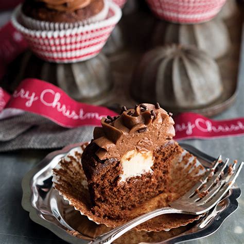 marshmallow-filled-chocolate-cupcakes-paula-deen image