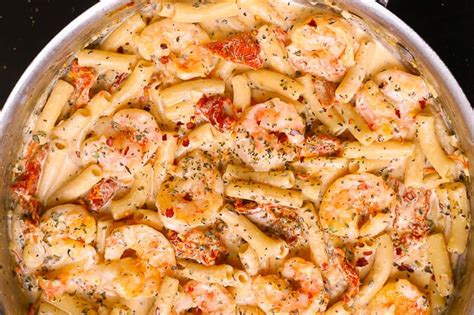 creamy-mozzarella-shrimp-pasta-julias-album image