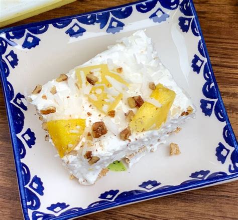 easy-no-bake-pineapple-lush-dessert-back-to-my-southern-roots image