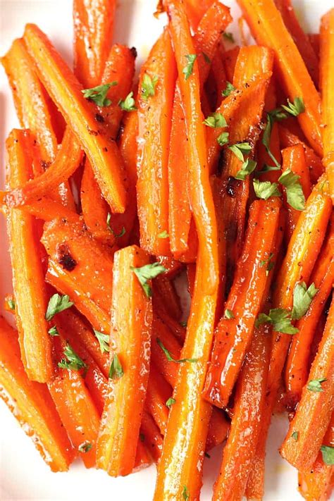 brown-sugar-roasted-carrots-recipe-crunchy-creamy image