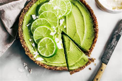 key-lime-vegan-pie-paleo-gluten-free image
