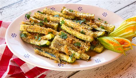 baked-herbed-zucchini-wedges-italian-food-forever image