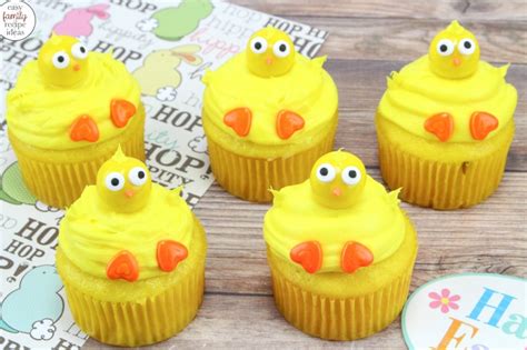 baby-chick-cupcakes-for-easter-easy-family-recipe-ideas image