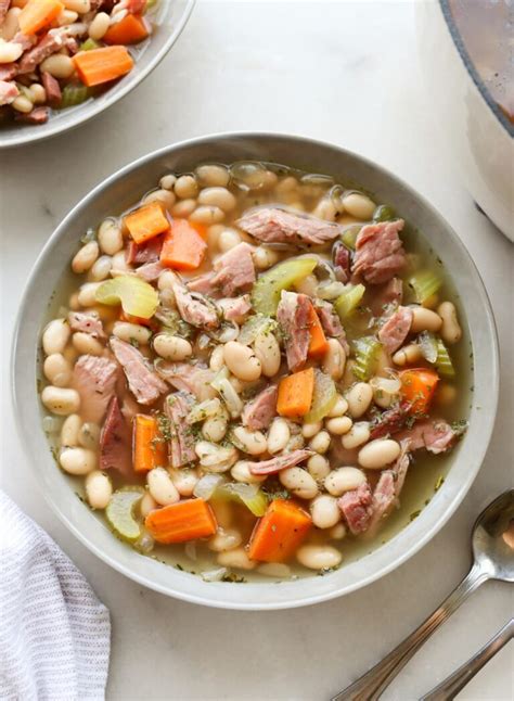 classic-ham-white-bean-soup-cook-at-home-mom image