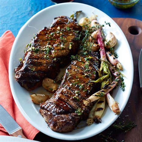 grilled-new-york-strip-steak-with-salsa-verde image