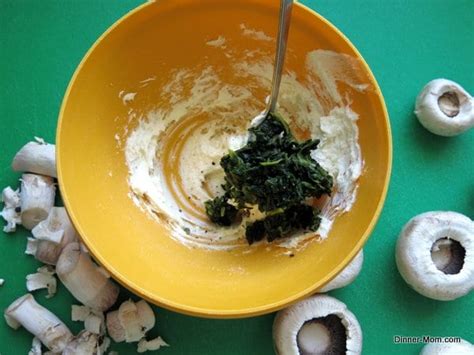 easy-stuffed-mushrooms-with-cream-cheese-the-dinner image