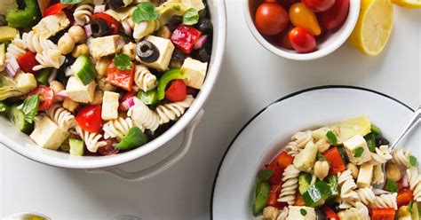 10-best-greek-pasta-salad-with-feta-cheese image