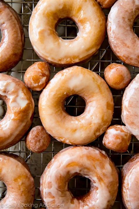how-to-make-homemade-glazed-doughnuts-sallys image