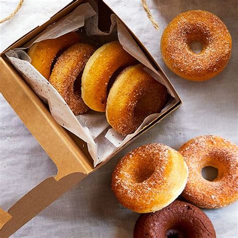 baked-apple-cider-donuts-recipes-pampered-chef image