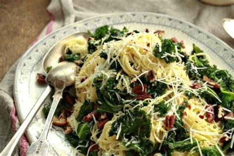 angel-hair-pasta-with-lemon-kale-and-pecans image