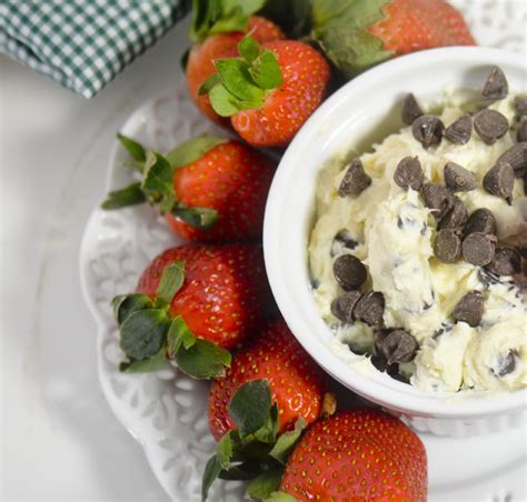 easy-chocolate-chip-cheesecake-dip-recipe-diaries image