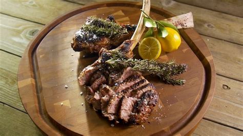 grilled-veal-chops-with-smoking-rosemary image