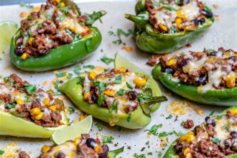 taco-stuffed-poblano-peppers-best-crafts-and image