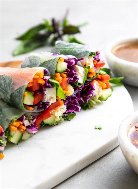 fresh-summer-rolls-two-dipping-sauces image